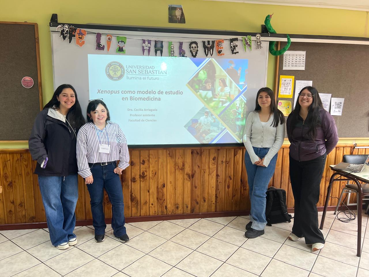 Charla científica en Puerto Montt: La magia del trabajo celular